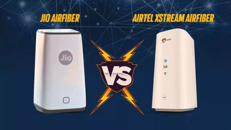 Jio AirFiber vs Airtel Xstream AirFiber